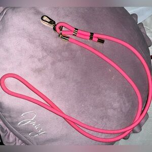 PopSocket Pink Leash with Gold Accents